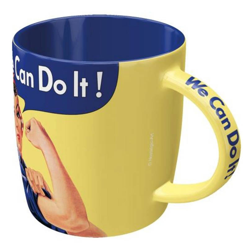 Kubek ceramiczny We Can Do It 340 ml - Nostalgic Art 43013
