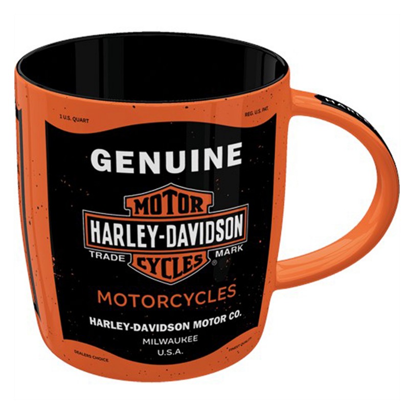 Kubek Harley Davidson Genuine Motorcycles 340 ml - Nostalgic Art 43413