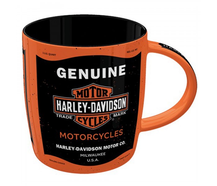 Kubek Harley Davidson Genuine Motorcycles 340 ml - Nostalgic Art 43413