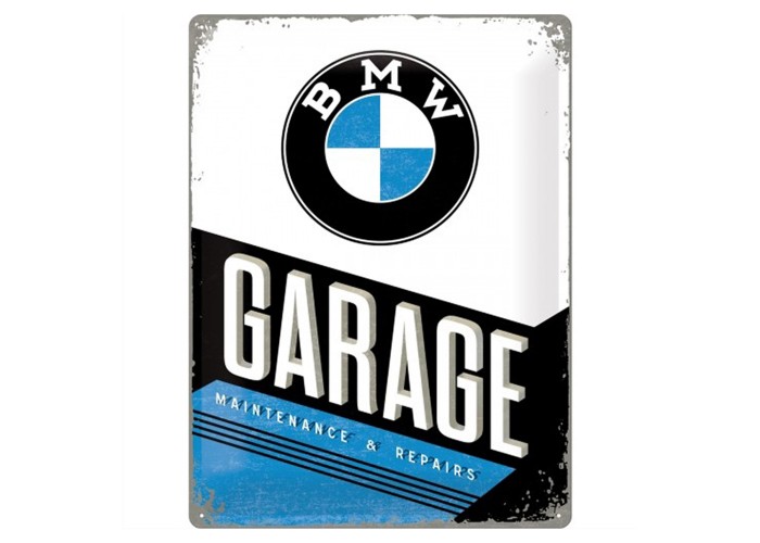 Metalowy plakat BMW 30x40 cm - Nostalgic Art 23211