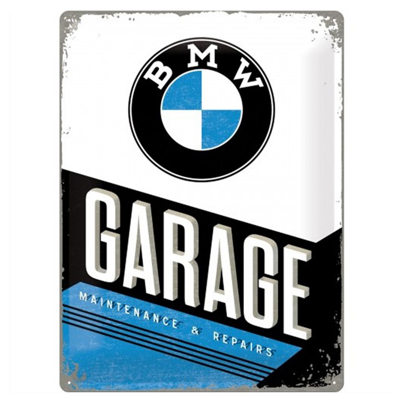 Metalowy plakat BMW 30x40 cm - Nostalgic Art 23211