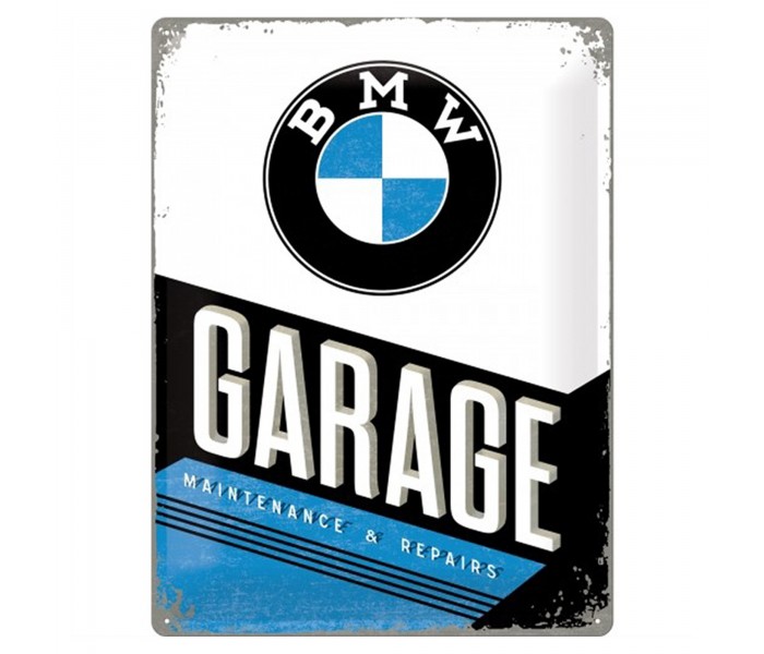 Metalowy plakat BMW 30x40 cm - Nostalgic Art 23211