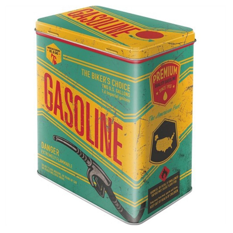 Puszka L Gasoline 3L metalowa na przyprawy - Nostalgic Art 30122