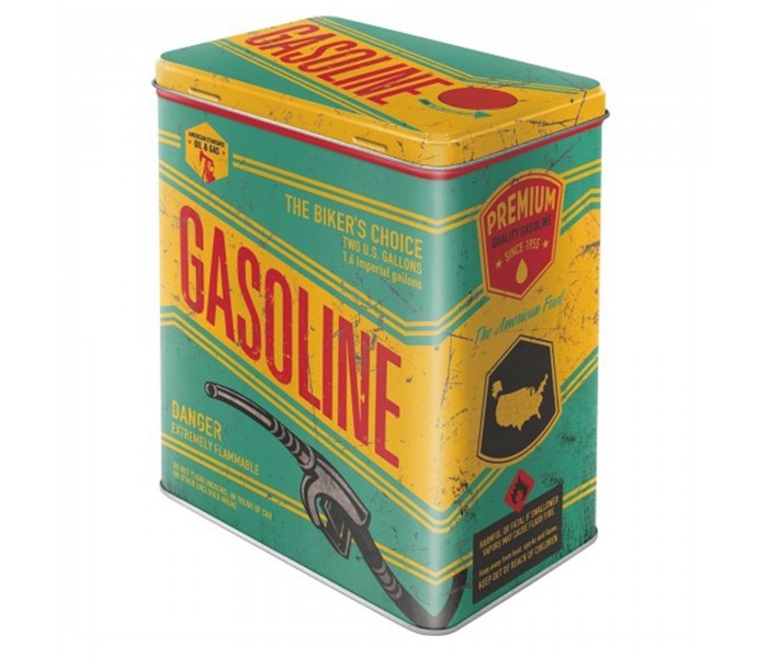 Puszka L Gasoline 3L metalowa na przyprawy - Nostalgic Art 30122