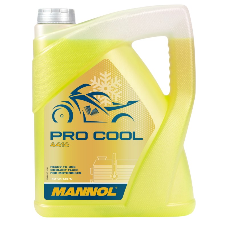 Płyn chłodniczy do motocykla MANNOL Pro Cool 4414 5L