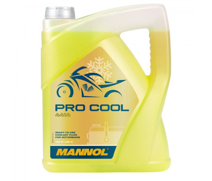 Płyn chłodniczy do motocykla MANNOL Pro Cool 4414 5L