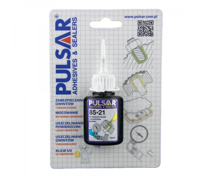 PULSAR 85*21 10 ml mocny klej anaerobowy do łożysk