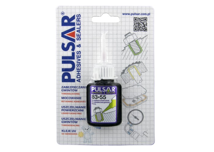 PULSAR 83*55 10 ml mocny klej anaerobowy do gwintów