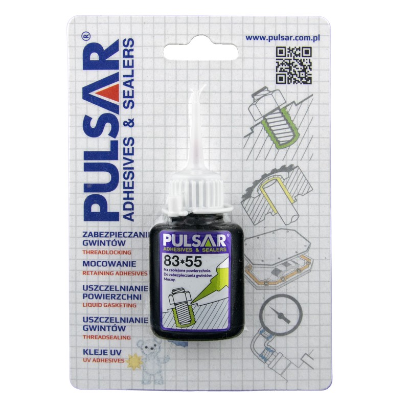 PULSAR 83*55 10 ml mocny klej anaerobowy do gwintów