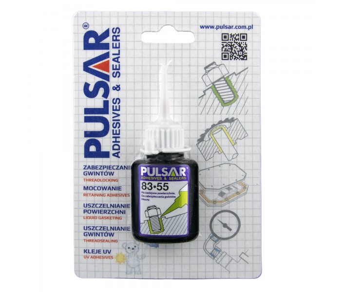 PULSAR 83*55 10 ml mocny klej anaerobowy do gwintów