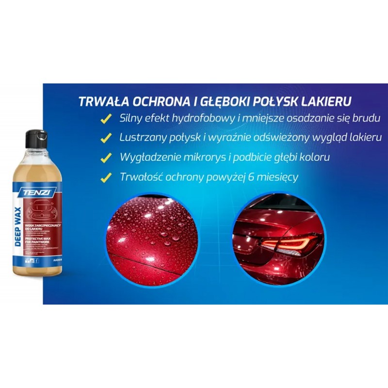 TENZI Deep Wax 0,5L wosk Carnauba do lakieru samochodowego