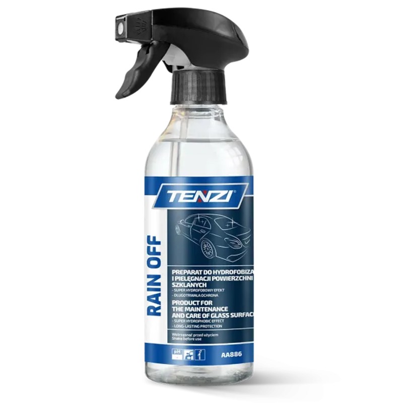 TENZI Rain Off 0,5L niewidzialna wycieraczka do szyb