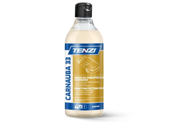 TENZI Carnauba 33 0,5L wosk z 33 procent Carnauba do lakieru