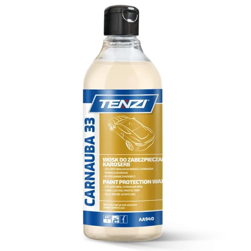 TENZI Carnauba 33 0,5L wosk z 33 procent Carnauba do lakieru