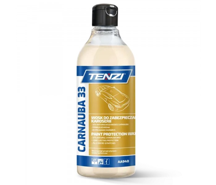 TENZI Carnauba 33 0,5L wosk z 33 procent Carnauba do lakieru