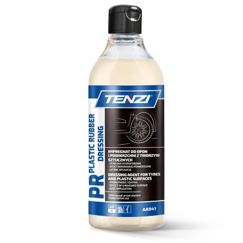 TENZI PR Plastic Rubber Dressing 0,5L do plastiku i gumy