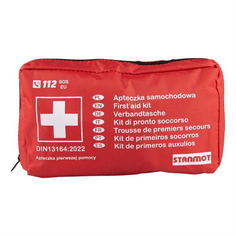 Stanmot apteczka samochodowa DIN 13164-2022 pierwsza pomoc